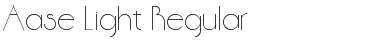Download Aase Light Regular Font Title Preview