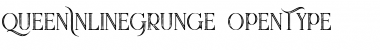 Download Queen Inline Grunge Font