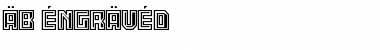 Download AB Engraved Regular Font Title Preview