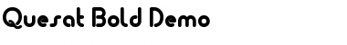 Download Quesat Demo Bold Font