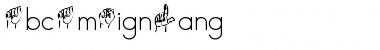 Download AbcAmSignLang Regular Font Title Preview