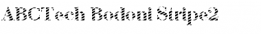 Download ABCTech Bodoni Stripe2 Regular Font Title Preview