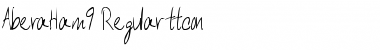 Download AberaHam9 Regular Font Title Preview