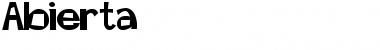 Download Abierta Regular Font Title Preview