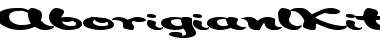 Download AborigianlKite91 Regular Font Title Preview