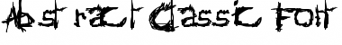 Download AbstractClassicFont AbstractClassicFont Font Title Preview