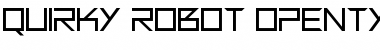 Download Quirky Robot Regular Font Title Preview
