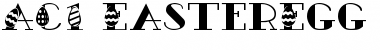 Download AC1-EasterEgg Regular Font Title Preview