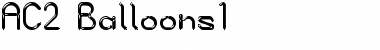 Download AC2-Balloons1 Regular Font Title Preview