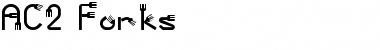 Download AC2-Forks Regular Font Title Preview