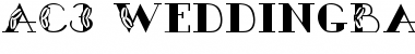 Download AC3-WeddingBands Regular Font Title Preview