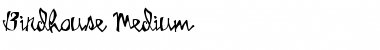 Download Birdhouse Medium Font Title Preview