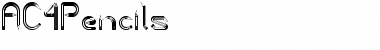 Download AC4-Pencils Regular Font Title Preview