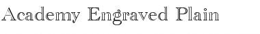 Download Academy Engraved Regular Font Title Preview