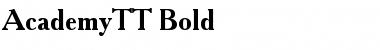 Download AcademyTT Bold Font Title Preview