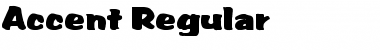 Download Accent Regular Font Title Preview