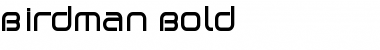 Download Birdman Bold Font Title Preview