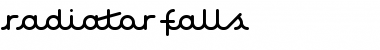 Download Radiator Falls Regular Font