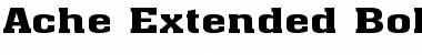 Download Ache Extended Bold Font Title Preview