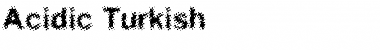 Download Acidic TR Normal Font Title Preview