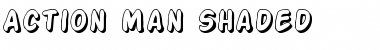 Download Action Man Shaded Regular Font Title Preview