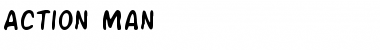 Download Action Man Regular Font Title Preview