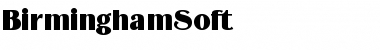 Download BirminghamSoft Regular Font Title Preview