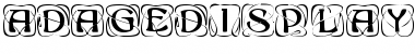 Download AdageDisplayCapsSSK Regular Font Title Preview