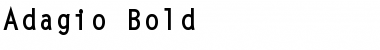 Download Adagio Bold Font Title Preview