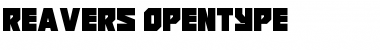 Download Reavers Regular Font Title Preview