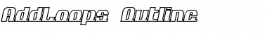 Download AddLoops Outline Font Title Preview