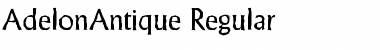 Download AdelonAntique Regular Font Title Preview