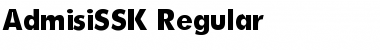 Download AdmisiSSK Regular Font Title Preview