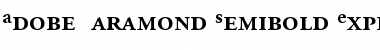 Download AGaramondExp Bold Font Title Preview
