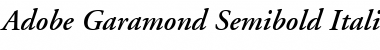 Download AGaramond RegularSC Bold Italic Font