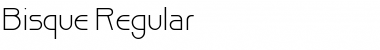 Download Bisque Regular Font Title Preview