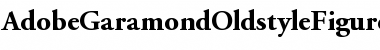 Download AdobeGaramondOldstyleFigures Bold Font Title Preview