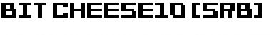 Download Bit Cheese10 (sRB) Regular Font Title Preview