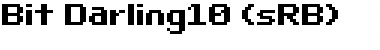 Download Bit Darling10 (sRB) Regular Font Title Preview