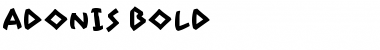 Download Adonis Bold Font