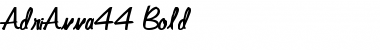 Download AdriAnna44 Bold Font Title Preview