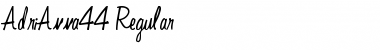 Download AdriAnna44 Regular Font Title Preview