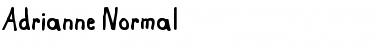 Download Adrianne Normal Font Title Preview