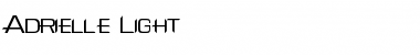 Download Adrielle Light Font Title Preview