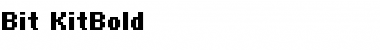 Download Bit KitBold Regular Font Title Preview