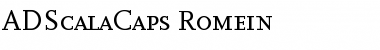 Download ADScalaCaps Regular Font Title Preview