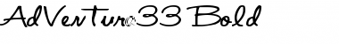Download AdVentura33 Bold Font Title Preview
