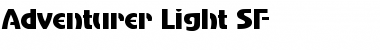 Download Adventurer Light SF Regular Font Title Preview