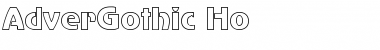 Download AdverGothic Ho Regular Font Title Preview