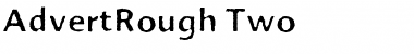 Download AdvertRough Two Font Title Preview